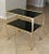 Italian Rectangular 2 Tier Brass End or Side Table For Sale - Image 10 of 13