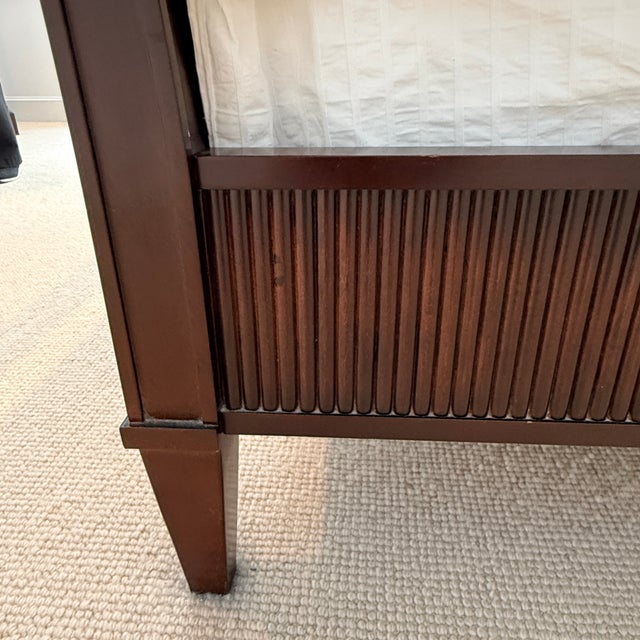 Barbara Barry for Baker King Size Sleigh Bed For Sale - Image 10 of 14
