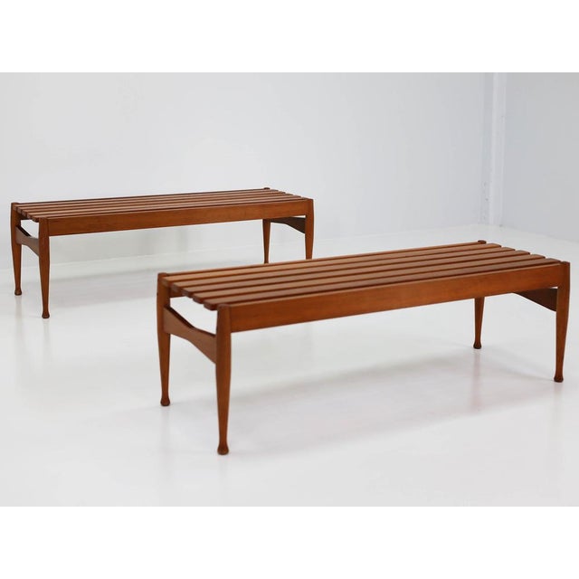 1960s Italian Benches from Fratelli Reguitti, Italy, 190s For Sale - Image 5 of 7