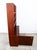 1960s Mid Century Danish Modern Cabinet Rosewood Bookshelf Shelves Metal Handles MCM For Sale - Image 5 of 12