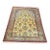 A Stunning Vintage Signed 100% Silk on Silk Persian Qum Rug For Sale