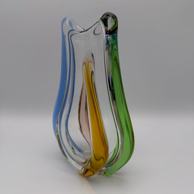 For sale is an absolute rarity and a highly sought-after collector's item of Czech mid-century design: an original, mouth-...