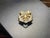 1950s Lilien Czech Glass Brooch, Sprite Face. Signed. For Sale - Image 4 of 5