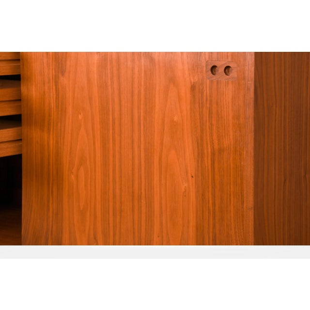 Danish Modern Teak Credenza in the Style of Kofod-Larsen for Faarup Mobelfabrik For Sale - Image 9 of 14