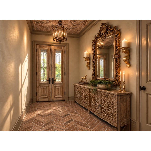 Pair of Ornate Gilt Acanthus Leaf Wall Sconces / Candle Shelves For Sale - Image 12 of 12