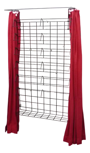 Mid-Century Modern Shoe Rack Shelf by Karl Fichtel for Erlauer Drahtwerke, 1950s