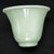 Pair Chinese Peking Glass Wine Cups Jade Color Circa 1920 For Sale - Image 4 of 7