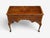 19th Century Queen Anne, Lowboy Writing Desk, Crotch Mahogany Veneer, Walnut, England, 19th C. For Sale - Image 5 of 16