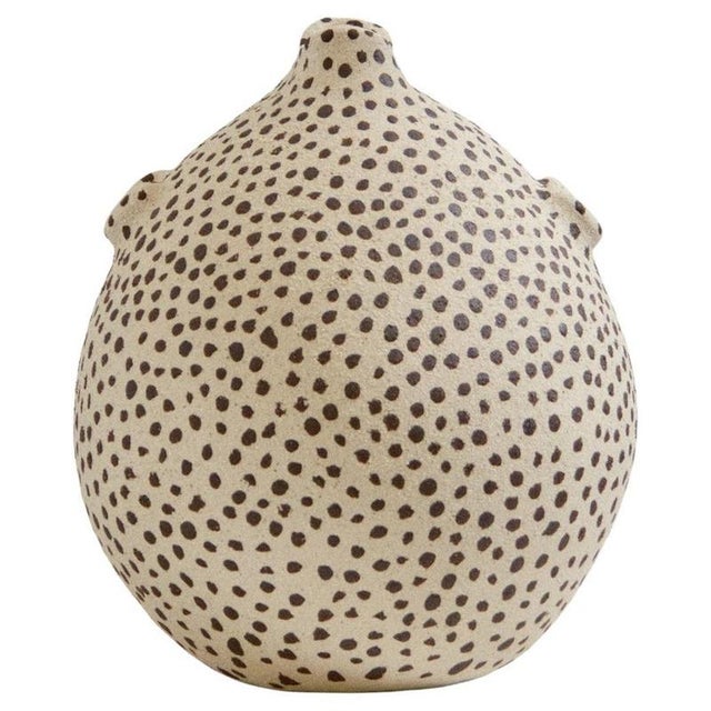 The Little Beige Fish Sandstone Vase by Lou Thomas For Sale - Image 6 of 6