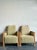 Mid-Century Modern Vintage Boho Wood Frame Lounge Chairs - A Pair For Sale - Image 3 of 9
