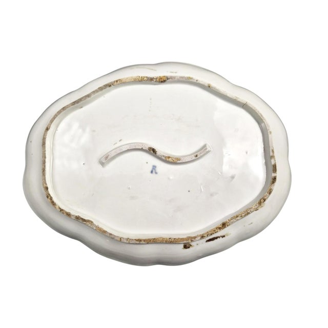 A refined and highly decorative 18th-century french porcelain tray, attributed to the manufacture de joseph-gaspard...