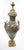French Italian Louis XVI-Style Gray Marble / Gilt-Bronze Mounted Urn, Late 19th Century For Sale - Image 3 of 15