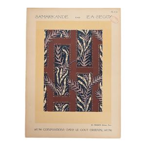1920s French Pochoir Illustrations by E.A. Ségu No. 20