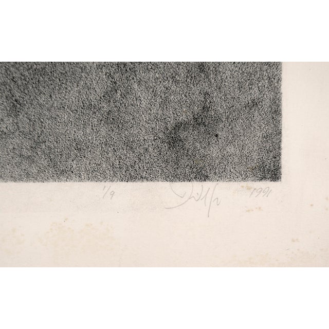 1990s "A Midsummer Night's Dream" - Surreal Lithograph in Ink on Paper (#1/9) For Sale - Image 5 of 5