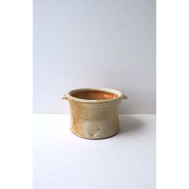 Late 20th Century Scallop Seashell Ice Bucket or Bowl Pot For Sale - Image 5 of 10