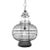Industrial Wire Work Pumpkin Pendant Light For Sale