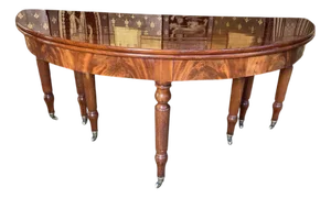 Louis Philippe Dining Table with 8 Extensions