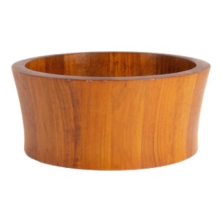 Danish Teak Bowl by Richard Nissen For Sale