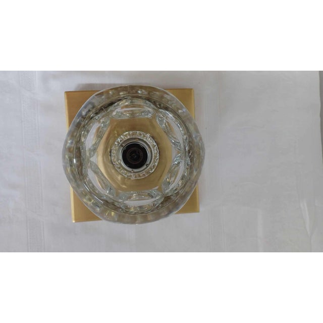 Vintage glass wall lamp by Peill & Putzler, 1970s I have official proof of authenticity such as vintage catalogs, designer...