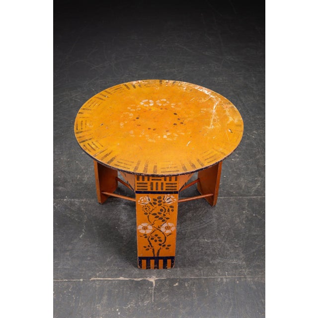 Vintage Decorative Side Table, 1940s For Sale - Image 10 of 15