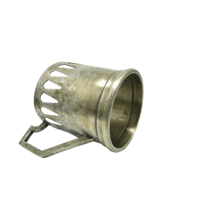 Antique Art Nouveau Tea Basket, 1900s For Sale - Image 5 of 6