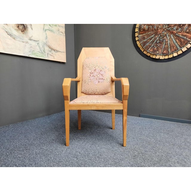 Postmodern K49 Anthroposophical Desk Chair by Felix Kayser for Schiller Möbel, 1930s For Sale - Image 3 of 17