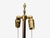 Mid 20th Century Chinoiserie, Red Japanned Floor Lamp, Wood, Brass For Sale - Image 9 of 12