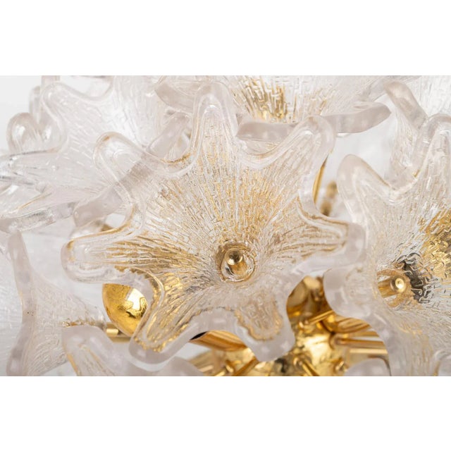 Murano Flower Lamp by Paolo Venini for VeArt, 1970s For Sale - Image 10 of 11