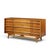 Young Manufacturing Young Manufacturing Mid Century Curved Walnut Credenza and Hutch For Sale - Image 4 of 12