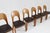 1960s Vintage Danish Teak Dining Chairs by Niels Koefoed for Koefoeds Hornslet, 1960s, Set of 6 For Sale - Image 5 of 9
