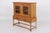 Mid-Century Modern Danish Display Cabinet in Waxed Oak with Glass Fronts, 1950s For Sale - Image 3 of 14