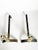 Andirons with Brass Finials, France, 1930s, Set of 2 For Sale - Image 9 of 14
