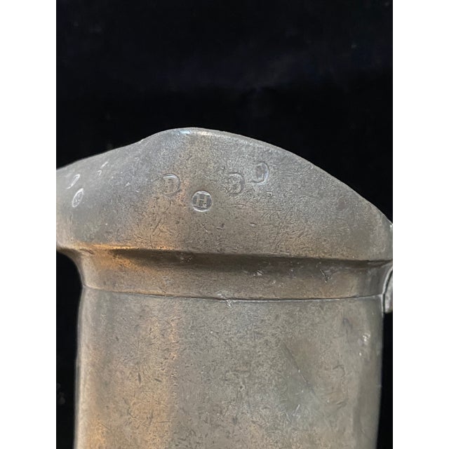 Pewter Pitcher by Albert and Muller, Lille, France, 1900s For Sale - Image 6 of 12