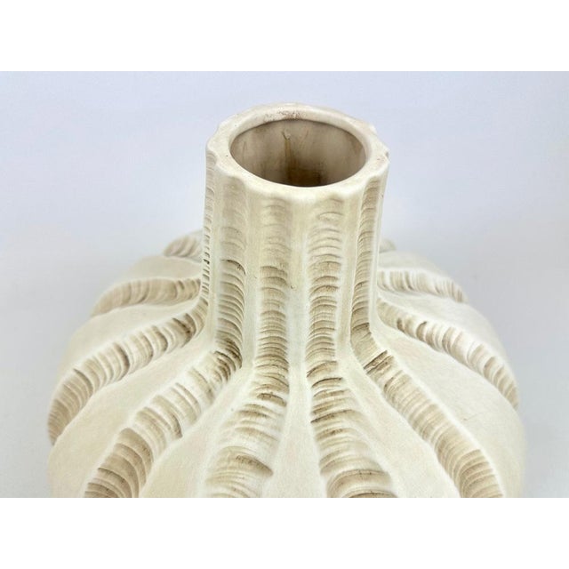 Mid-Century Modern Ceramic Vase from Gilde Handwerk, 1970s For Sale - Image 4 of 10