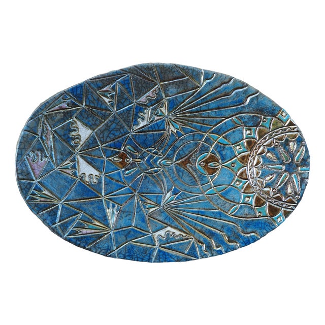 Solar Geometries in Raku Ceramic from Stefania Zoppellaro, 2025 For Sale