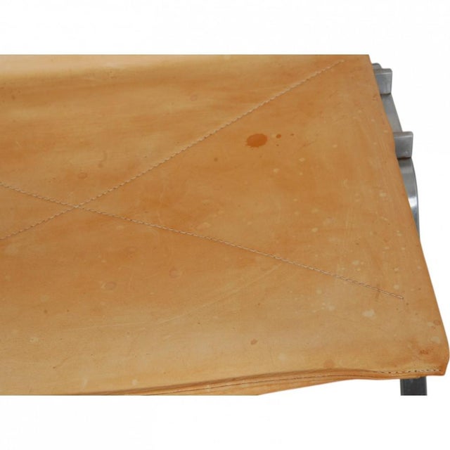 PK-22 Chair in Natural Leather by Poul Kjærholm, 1990s For Sale - Image 8 of 18