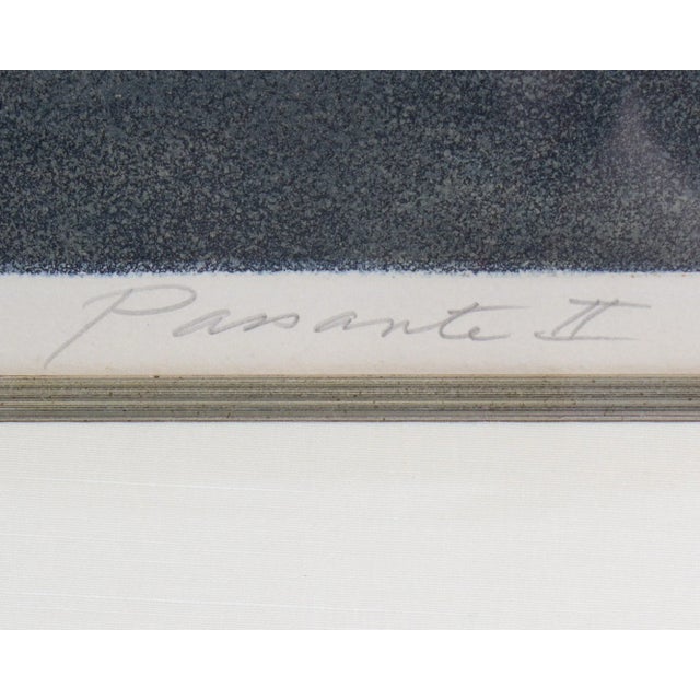 “Passante Ii” Limited Edition Aquatint Etching by Harold Altman For Sale In Indianapolis - Image 6 of 10