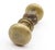 Mid 20th Century Vintage 1.75 In. Plain Brass Passage Door Knob Set For Sale - Image 5 of 6