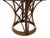 Coastal 1960s Coastal Rattan Bamboo Dining Table & 4 Chairs Glass Top For Sale - Image 3 of 9