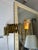 Vintage Brass Scissor Wall Lamp With Iridescent Glass Shade For Sale - Image 12 of 13