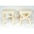 White Late 20th Century John Dickinson Attributed Hoofed Side Tables - A Pair For Sale - Image 8 of 12