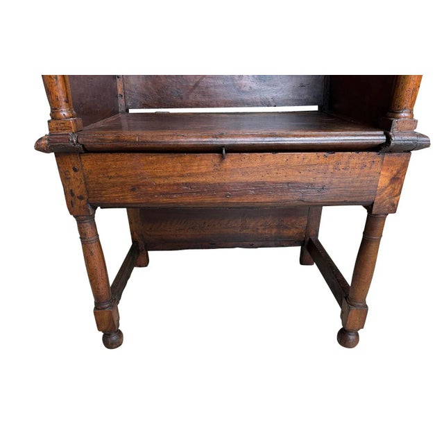 French 18th Century Sacristy Armchair For Sale - Image 12 of 12