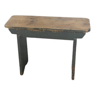 Fir Wood Bench, 1970 For Sale