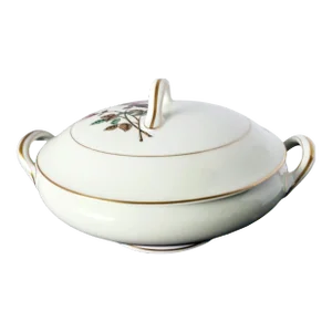 Mid 20th Century Charles Field Haviland Limoges Soup or Casserole Covered Dish