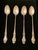 Antique 1910 Whiting Lily Pattern Sterling Silver Iced Tea Spoons- Set of 4 For Sale - Image 13 of 13
