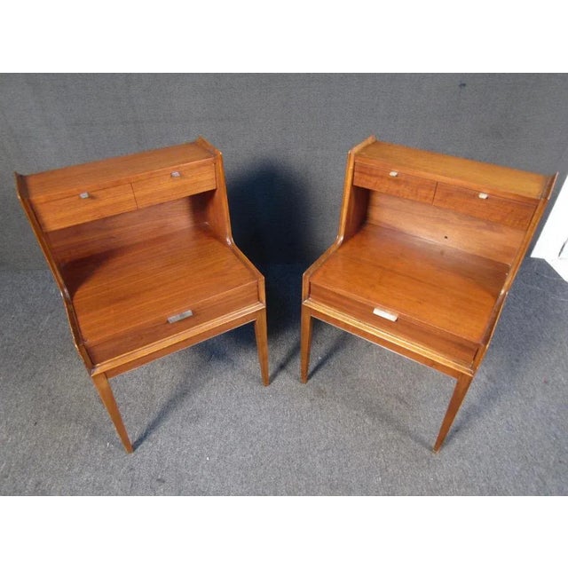 Mid-Century Modern Vintage Cavalier Nightstands For Sale - Image 3 of 12
