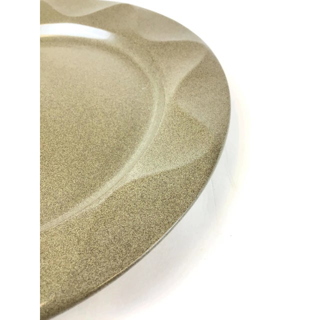 Japanese Huge Vintage Dansk International Design “Origami” Serving Plate For Sale - Image 3 of 10