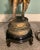 Mid 20th Century Vintage Mid 20th Century Figural Brass Lamp For Sale - Image 5 of 11