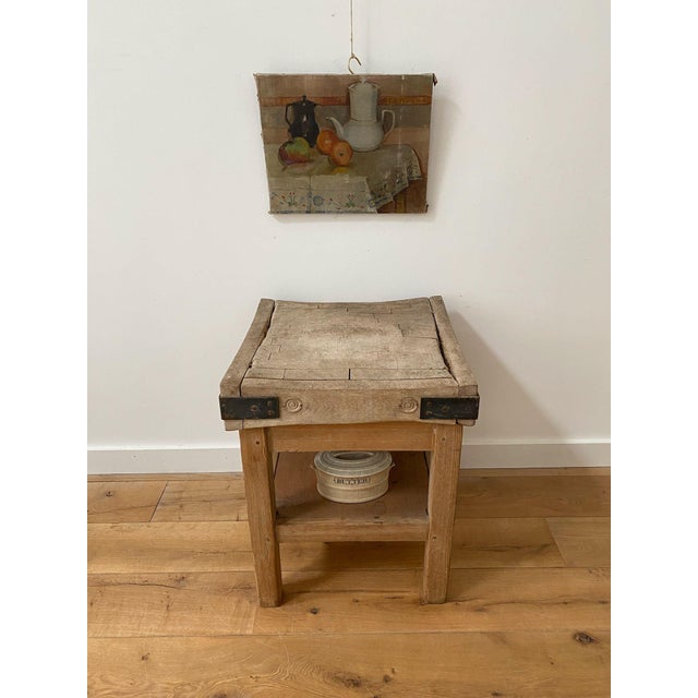 Iron Clad Butcher's Block For Sale - Image 3 of 8