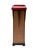 Art Deco Pedestal in Oak by E.G.C. Schubad, 1920s For Sale - Image 3 of 10